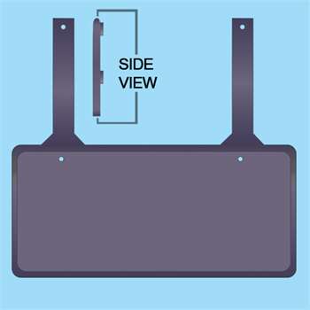 Rubber License Plate Holders